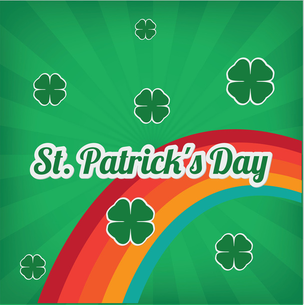 Illustration of St Patricks Day card - Vector, Image