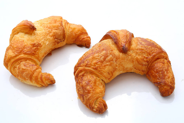 Homemade croissants with sweet filling - Photo, Image