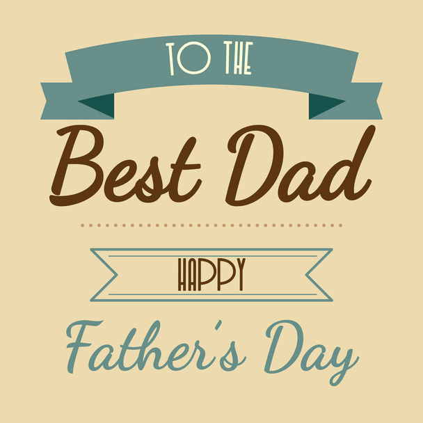 Father's day card - Vecteur, image