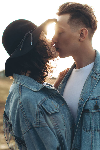 Young beautiful couple in love.  - Photo, image