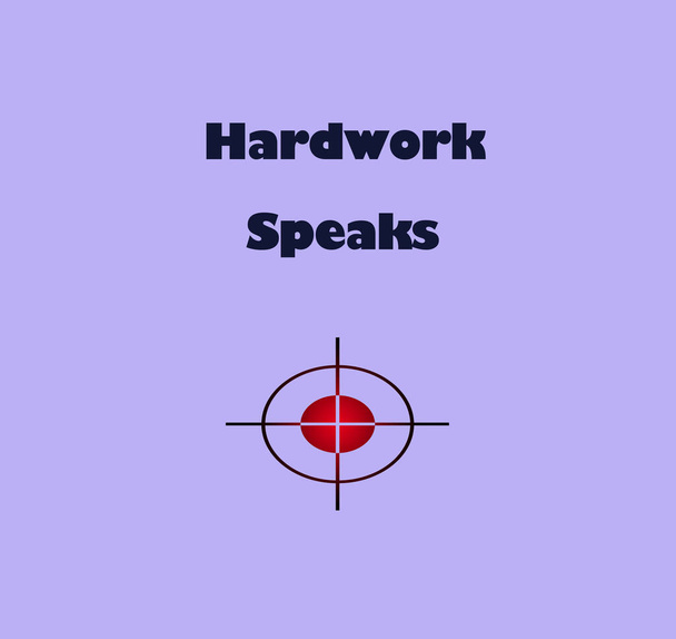 HardWork puhuu-teksti tavoite symboli yksinkertainen vaaleansininen tausta. Inspiroiva motivoiva elämä lainaus seinälle Art Frame, sosiaalinen media, sisustus, lippu ja juliste mallit
. - Valokuva, kuva