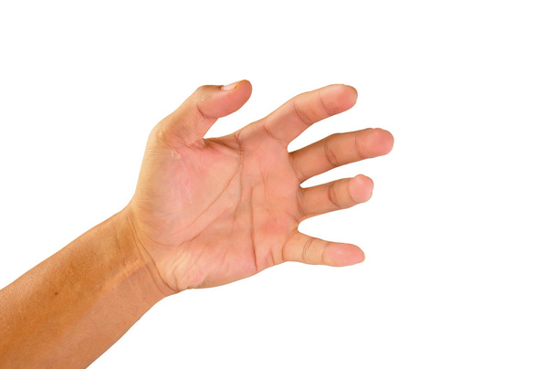 alakú férfiak keze elérése - Fotó, kép