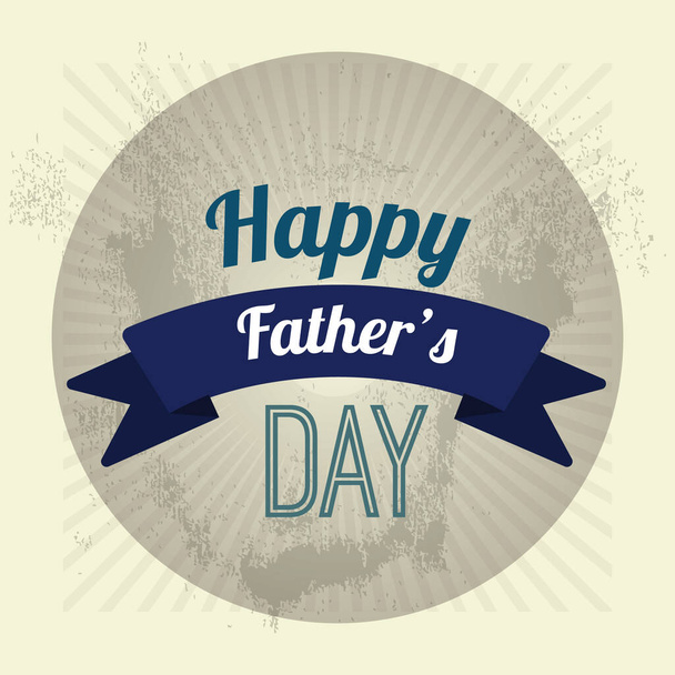 Father's day poster - Vecteur, image