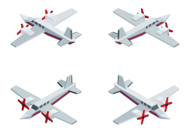 jet privato con eliche piccole isometriche costose. immagine stock illustrazione
 - Foto, immagini
