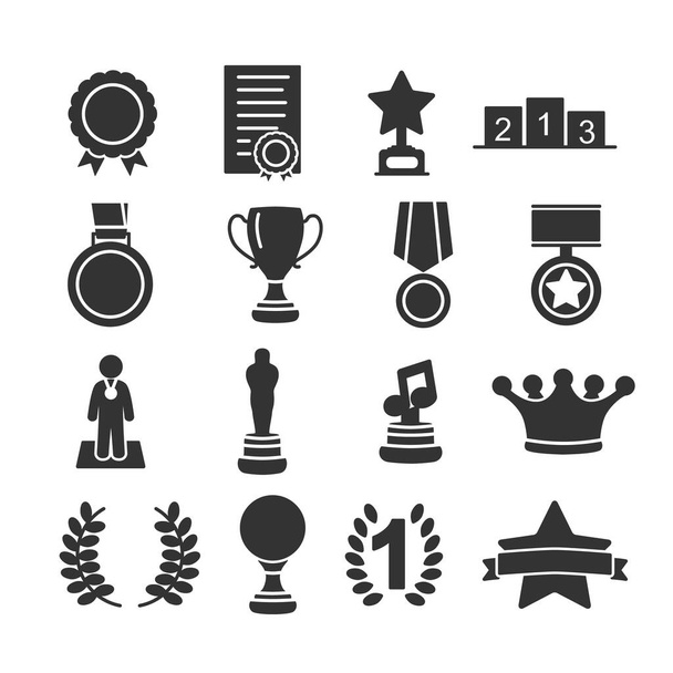 Immagine vettoriale del set di icone del premio
. - Vettoriali, immagini