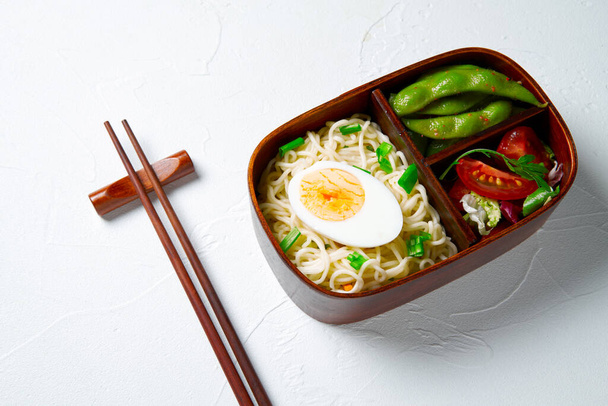 Japanese lunch bento box. Take away concept - Photo, image