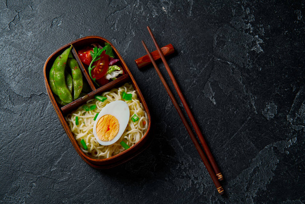 Japanese lunch bento box. Take away concept - Photo, image