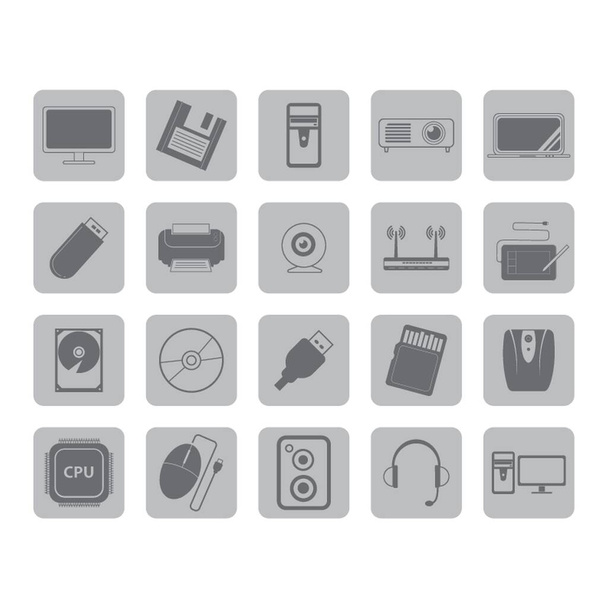 Collection of computer icons - Vecteur, image