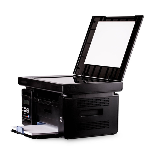 The Modern style office device isolated with clipping path over white - Photo, Image