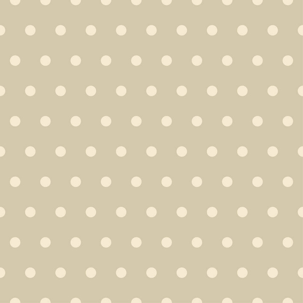 Elegant seamless pattern with polka dots, design elements. Pastel pattern for invitations, cards, print, gift wrap, manufacturing, textile, fabric, wallpapers - Vecteur, image