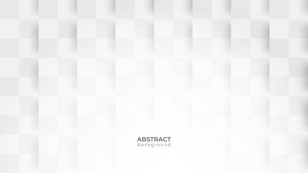 Abstract moderne vierkante achtergrond. Witte en grijze geometrische textuur. vectorillustratie  - Vector, afbeelding