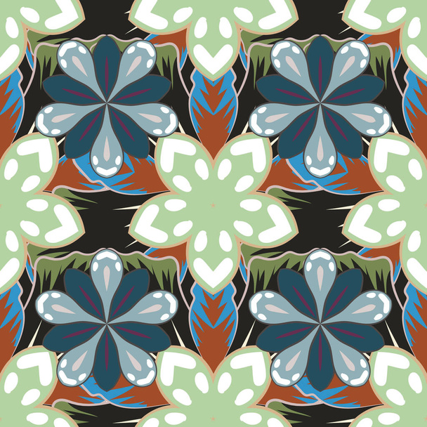 Vintage floral ornament. Abstract classic seamless pattern - Vektori, kuva
