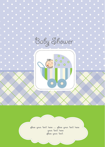 Baby shower - Wektor, obraz