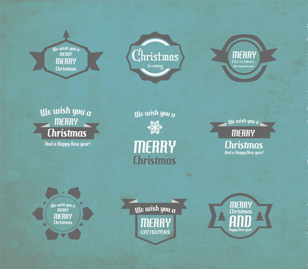 Illustrazione di Set di segni di Natale
 - Vettoriali, immagini