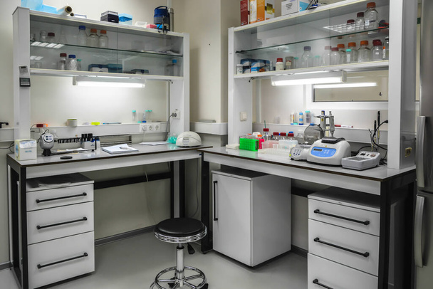 Molecular Biological Laboratory. Modern laboratory with equipment. - Photo, Image