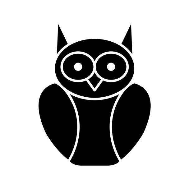 owl icon vector illustration - Вектор, зображення