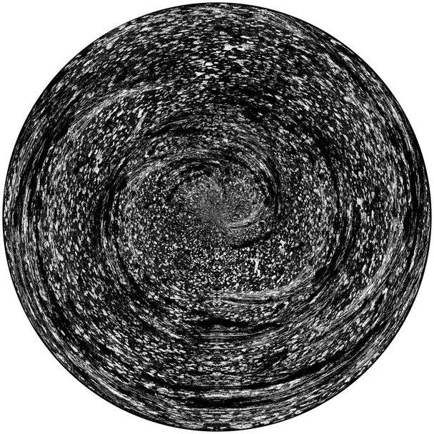 Absztrakt Ink Blot. Grunge fekete kefe minta. Sötét festék Stroke textúra elszigetelt fehér. Lefedési elem - Fotó, kép