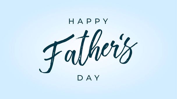 Greeting card template for Father Day. Vector illustration EPS 10 - Vettoriali, immagini