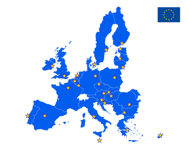 A Europa - Vetor, Imagem