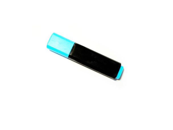 Penna pennarello colorato isolato su sfondo bianco - Foto, immagini