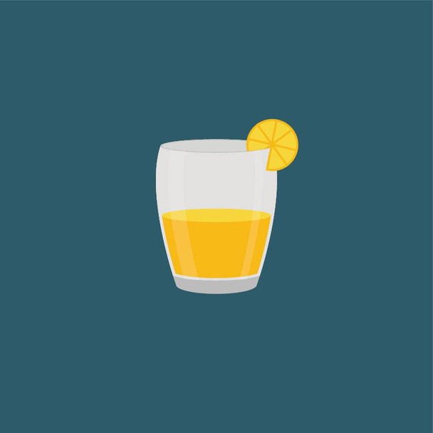 Orange juice vector illustration - Διάνυσμα, εικόνα