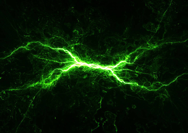 Зеленая энергия, плазма и светящийся фон
 - Фото, изображение