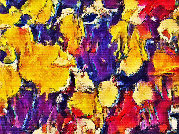 Абстрактний кольоровий сильний акварельний цифровий живопис
 - Фото, зображення