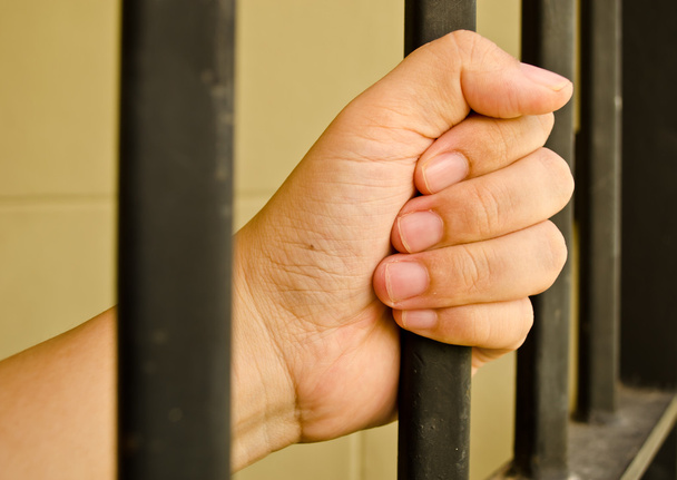 χέρι του κρατουμένου - Φωτογραφία, εικόνα
