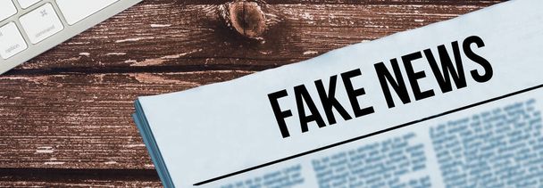 A newspaper called Fake News - Photo, Image
