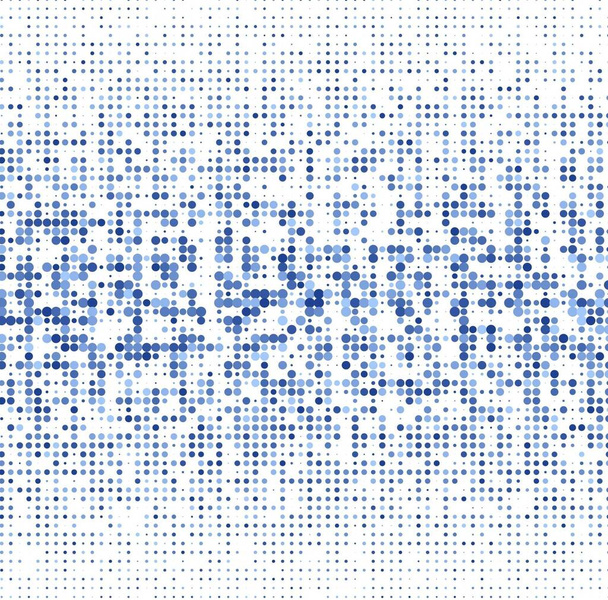 puntos azules sobre fondo blanco  - Foto, Imagen