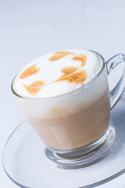 Cappuccino in einer Tasse - Foto, Bild