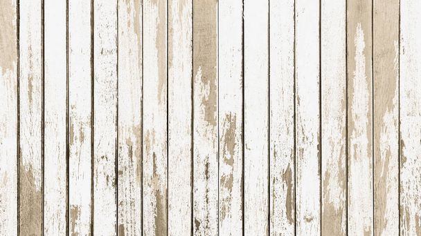 Tavola di legno sfondo marrone crema tono orizzontale - Foto, immagini
