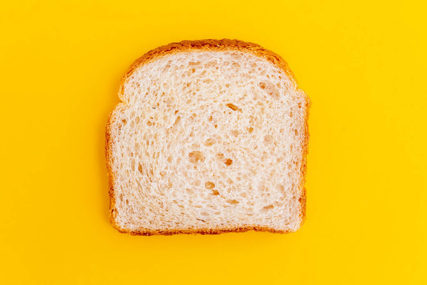 Close-up. Fresh backed toast bread. Top view. - Φωτογραφία, εικόνα