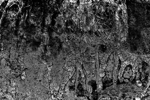 Velho fragmento de alcatrão de cobertura de feltro como um fundo abstrato - Foto, Imagem