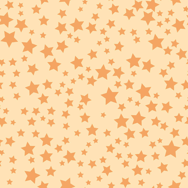 Star background. Seamless pattern with stars. - Vector, imagen