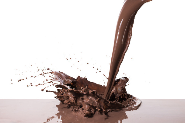 éclaboussure de chocolat chaud
 - Photo, image