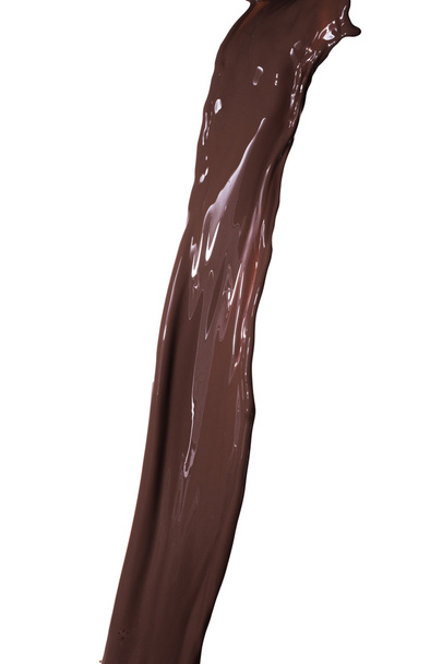 Chocolate negro derretido
 - Foto, Imagen