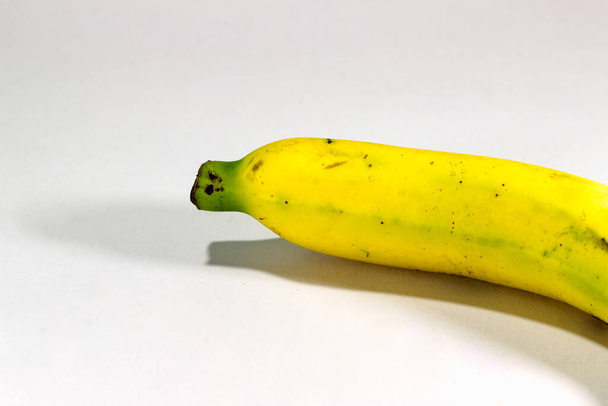 Isolated banana on a white background - Foto, Imagem