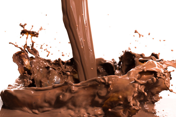 horká čokoláda splash - Fotografie, Obrázek