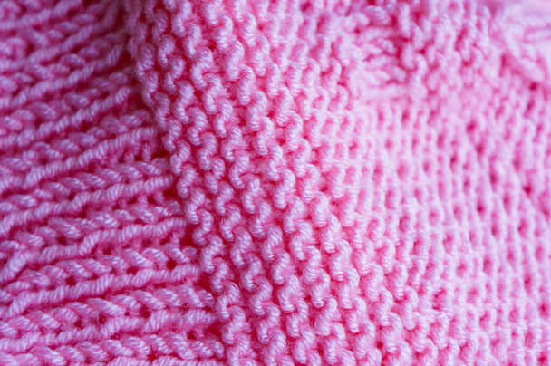 textura pletených svetrů na pozadí, textilní, texturovaný povrch svetru. Teplé dámské oblečení, módní koncept. - Fotografie, Obrázek
