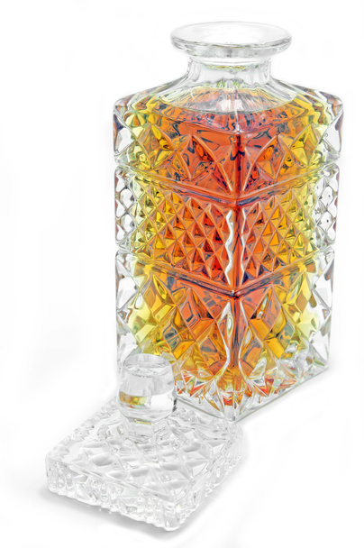 Garra de whisky de cristal
 - Foto, Imagen