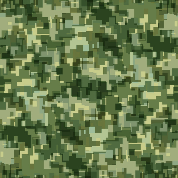 Nahtloses digitales / modernes Camouflage-Muster, Tillable  - Foto, Bild