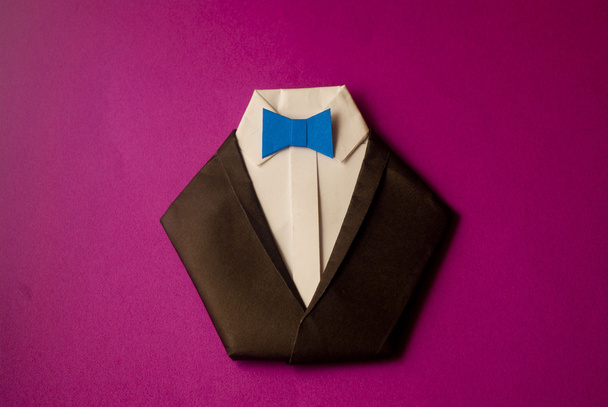 Origami takım elbise - Fotoğraf, Görsel