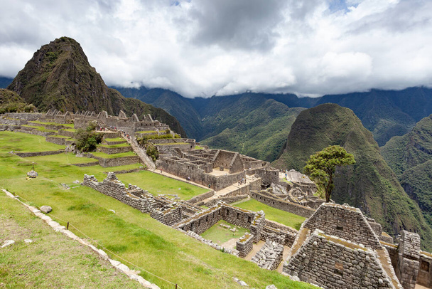 Bâtiments de Machu Picchu, Pérou
 - Photo, image