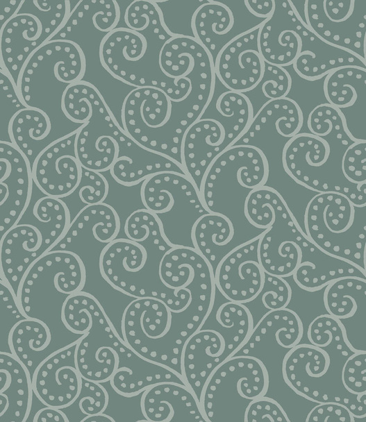 Diseño de patrón sin costura dibujado a mano, estilo Paisley
 - Foto, Imagen