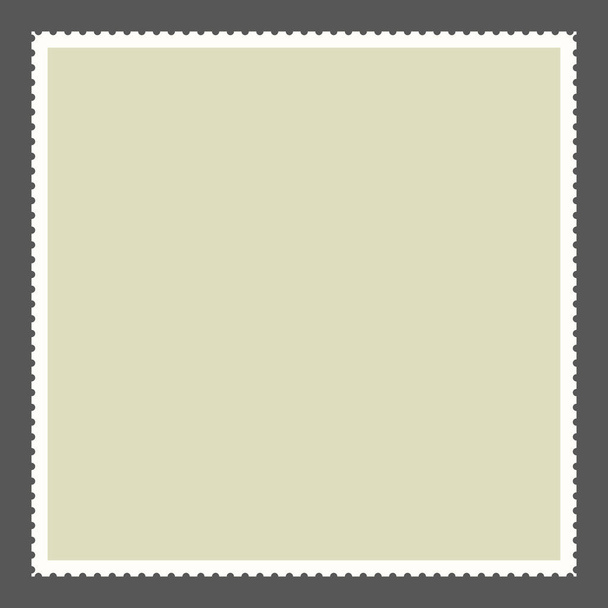 Prázdné poštovní známky na tmavém pozadí. Vektor - Vektor, obrázek