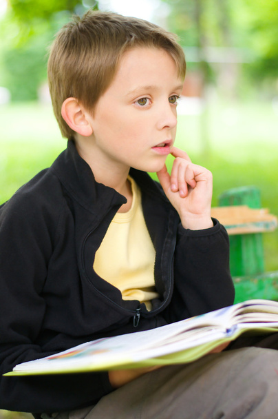kids reading - Foto, Bild