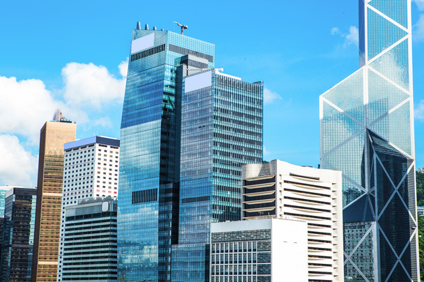 Коммерческие здания Гонконга
 - Фото, изображение