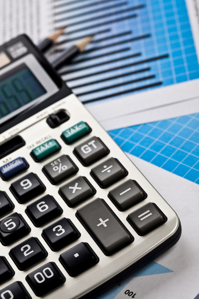 Planificación financiera, calculadora
 - Foto, Imagen
