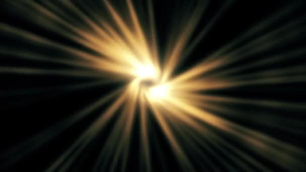 4K de fondo animado a partir de rayos de luz abstractos - Metraje, vídeo